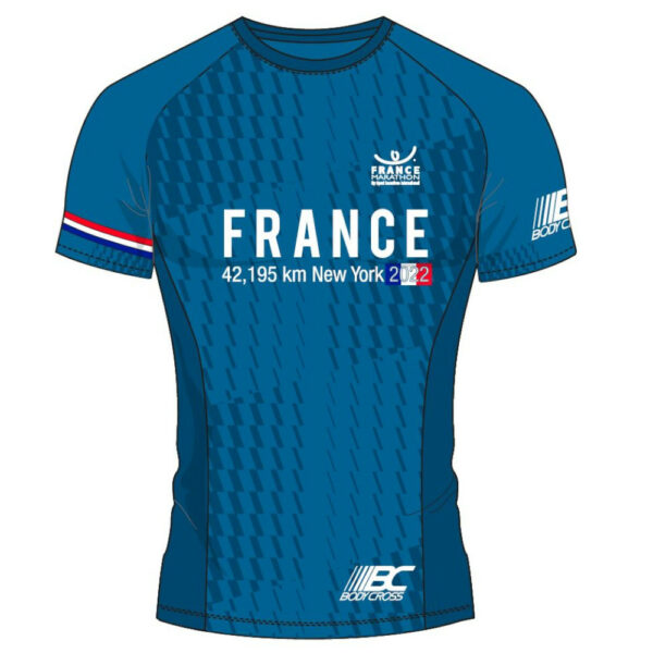 France Marathon - Maillot manches courtes