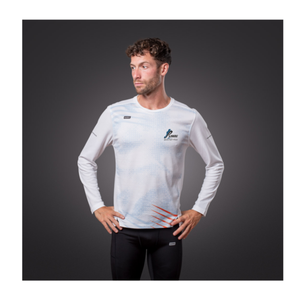 RM - Tee-Shirt manche longue Fin Blanc Mixte – Image 3