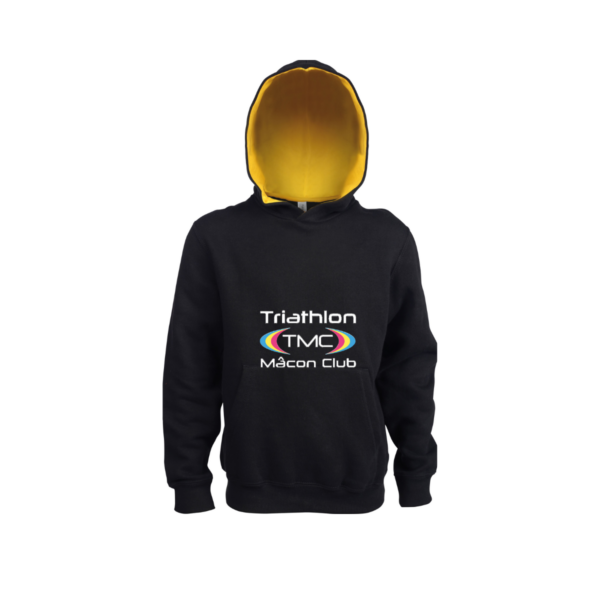 TMC - Sweat Enfant Noir Jaune