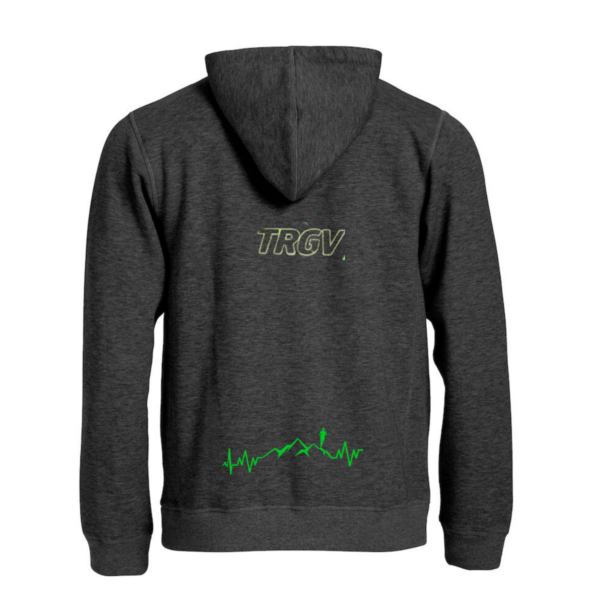 TRGV-Sweat à capuche unisexe Gris – Image 2