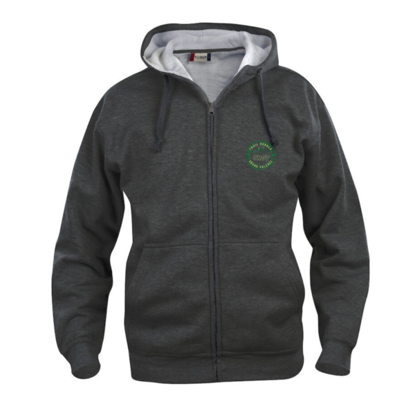 TRGV- Veste zippée  à capuche homme Grise