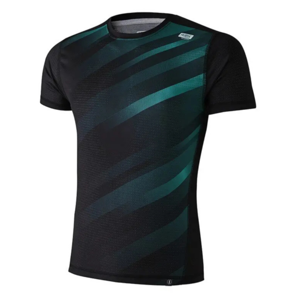 Running- Tee-shirt Manche Courte Homme Noir 4