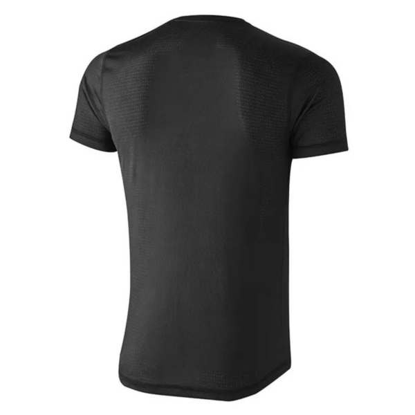 Running- Tee-shirt Manche Courte Homme Noir 4 – Image 2