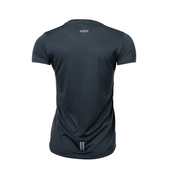 Running- Tee-shirt Manche Courte Femme Noir 2 – Image 3