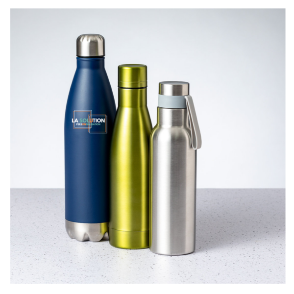 ACCESSOIRES-Gourde Noir Isotherme – Image 5
