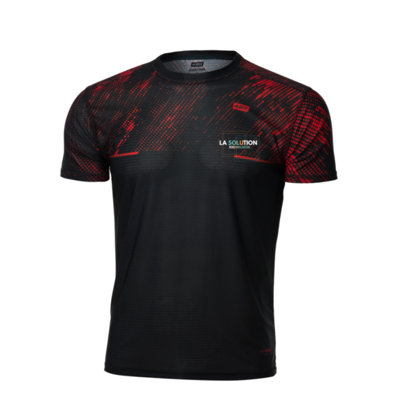 Running- Tee-shirt Manche Courte Homme Noir 2