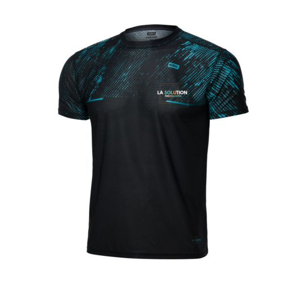 Running- Tee-shirt Manche Courte Homme Noir 2 – Image 2