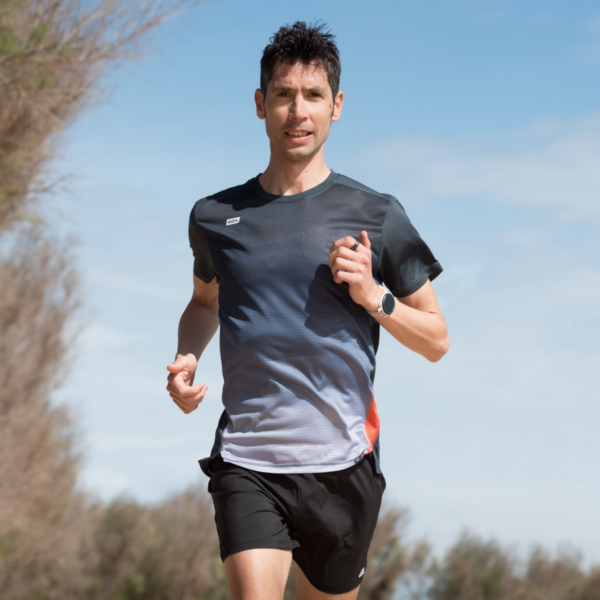 Running- Tee-shirt Manche Courte Homme Noir 3 – Image 2