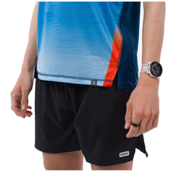 Running- Tee-shirt Manche Courte Homme Bleu 3 – Image 3