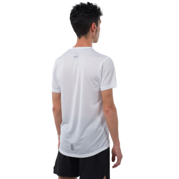 Running- Tee-shirt Manche Courte Homme Blanc 3 – Image 4