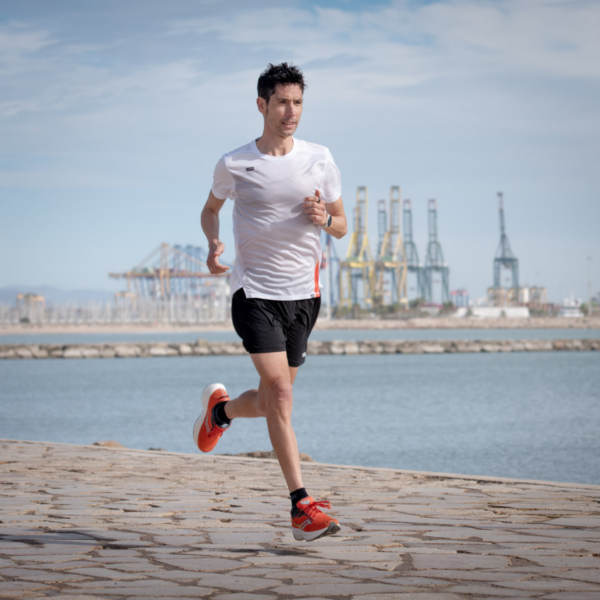 Running- Tee-shirt Manche Courte Homme Blanc 3 – Image 3