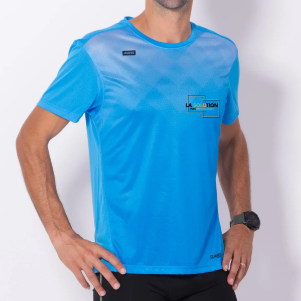 Running- Tee-shirt Manche Courte Homme Bleu 3 – Image 4