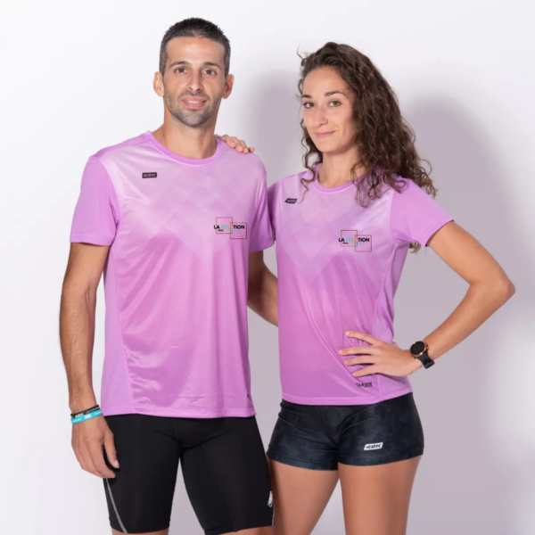 Running- Tee-shirt Manche Courte Homme Violet 3 – Image 4