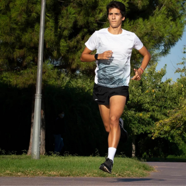 Running- Tee-shirt Manche Courte Homme Blanc 4 – Image 4