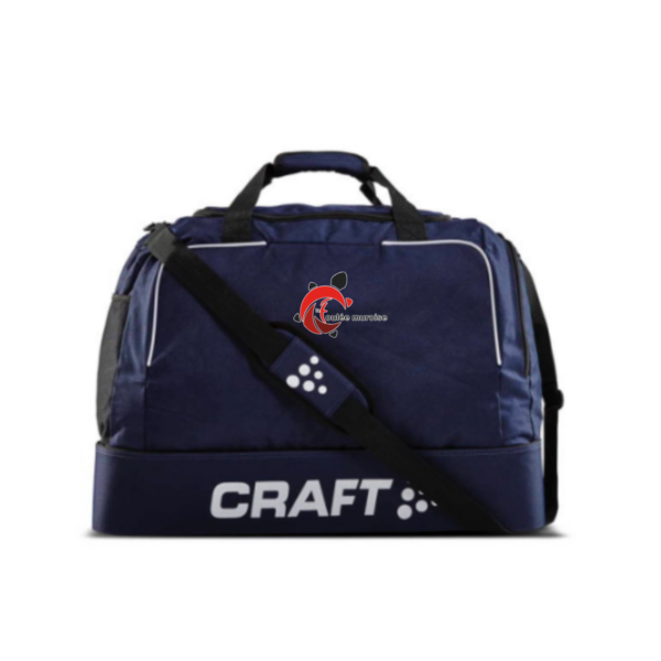 LFM- Sac de sport avec compartiment chaussures Bleu