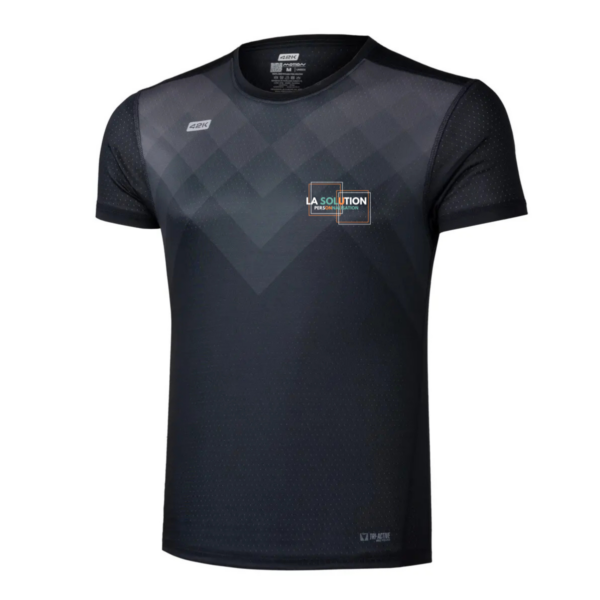 Running- Tee-shirt Manche Courte Homme Noir 3