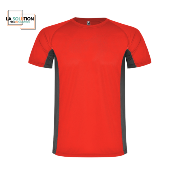 Running- Tee-shirt Manche Courte Jaune Noir 6 – Image 2