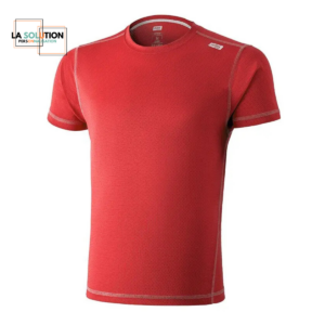 Running- Tee-shirt Manche Courte Rouge 5