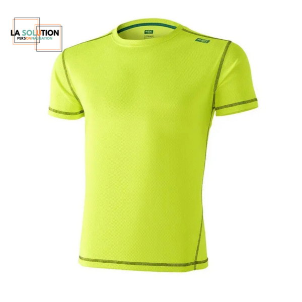 Running- Tee-shirt Manche Courte Jaune 5