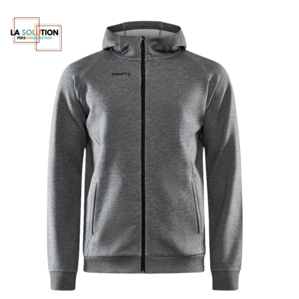 Sporstwear - Veste ADV Zipée à Capuche Coton Homme