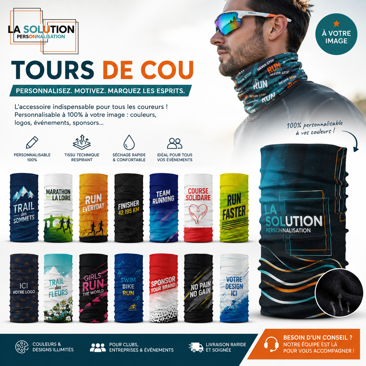 Equipements- Tour de Cou