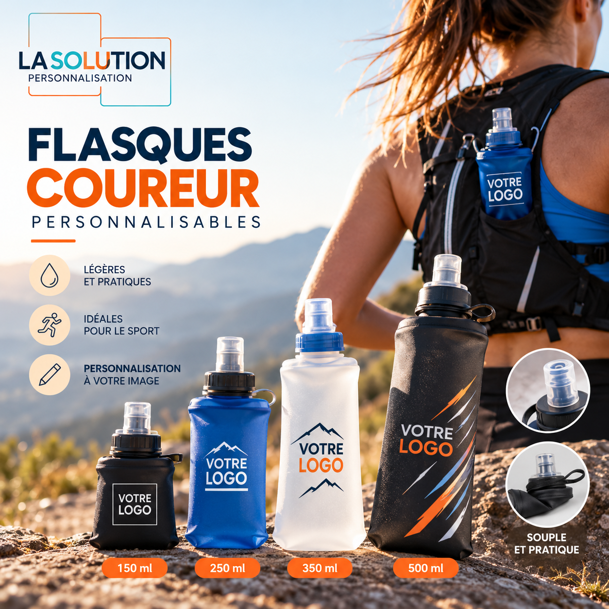 Accessoires- Flasques Personnalisables