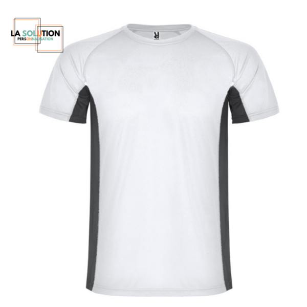Enfants - Tee-shirt Manche Courte Bicouleurs – Image 2