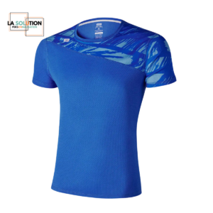 Running- Tee-shirt Manche Courte Bleu 7