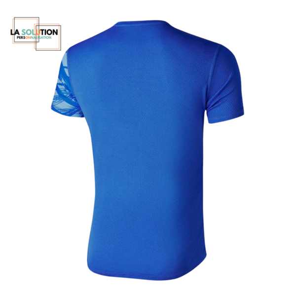 Running- Tee-shirt Manche Courte Bleu 7 – Image 2