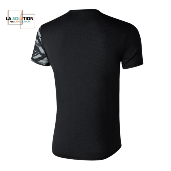 Running- Tee-shirt Manche Courte Noir 7 – Image 2