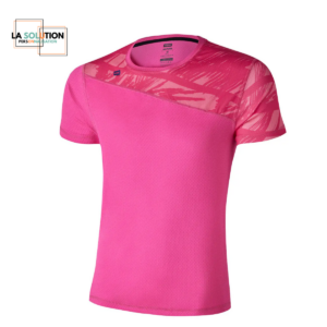 Running- Tee-shirt Manche Courte Rose 7