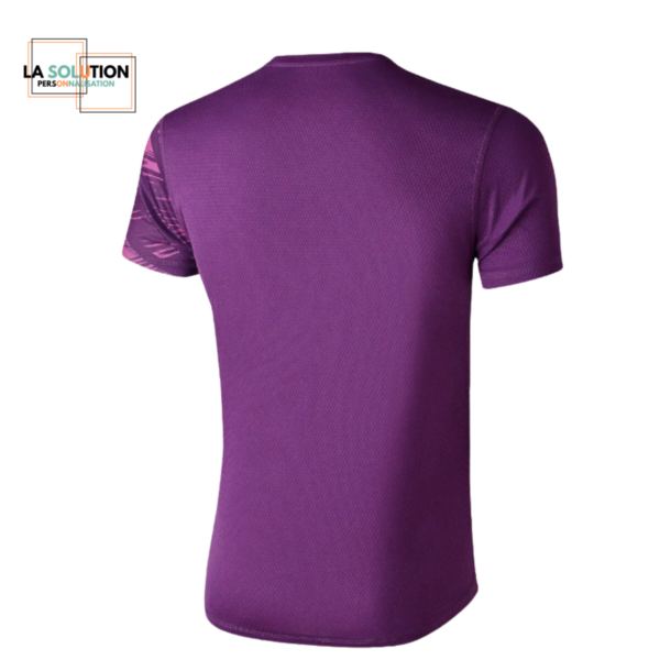 Running- Tee-shirt Manche Courte Violet 7 – Image 2