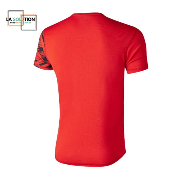 Running- Tee-shirt Manche Courte Rouge 7 – Image 2
