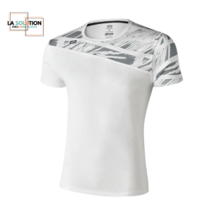Running- Tee-shirt Manche Courte Blanc 7