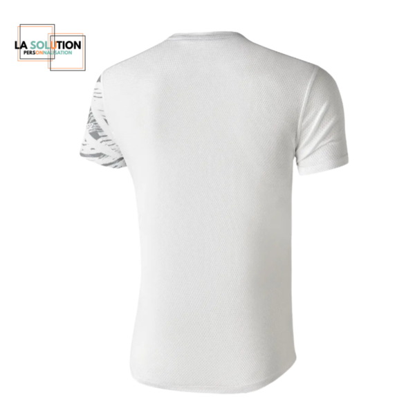 Running- Tee-shirt Manche Courte Blanc 7 – Image 2