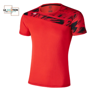 Running- Tee-shirt Manche Courte Rouge 7