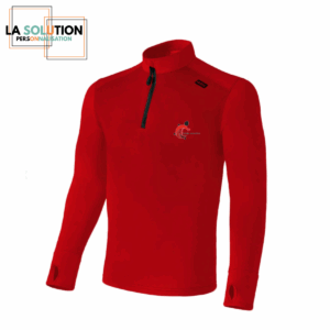 LFM -Tee-Shirt Manche Longue technique unisexe Rouge