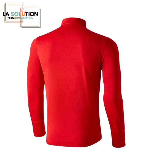 LFM -Tee-Shirt Manche Longue technique unisexe Rouge – Image 4