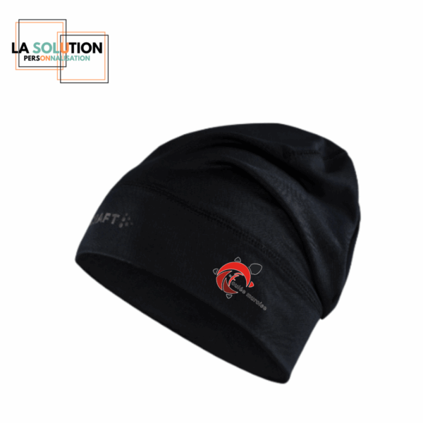 LFM -Bonnet de Running Craft Rouge, Blanc, Noir – Image 4