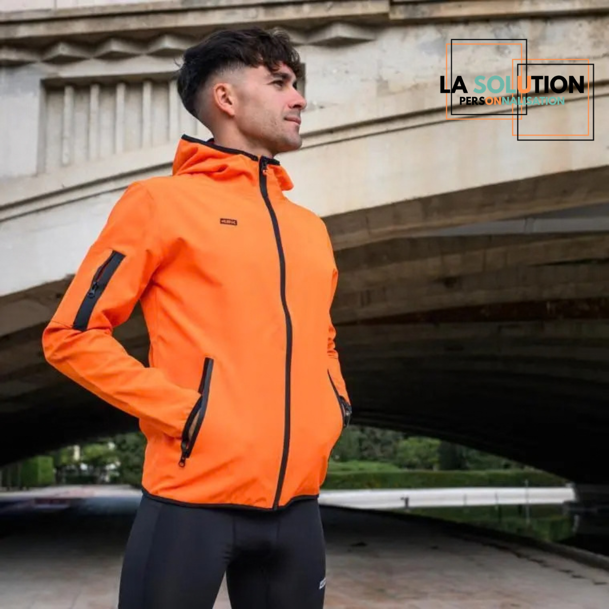 SPR -Softshell Orange Mixte – Image 4