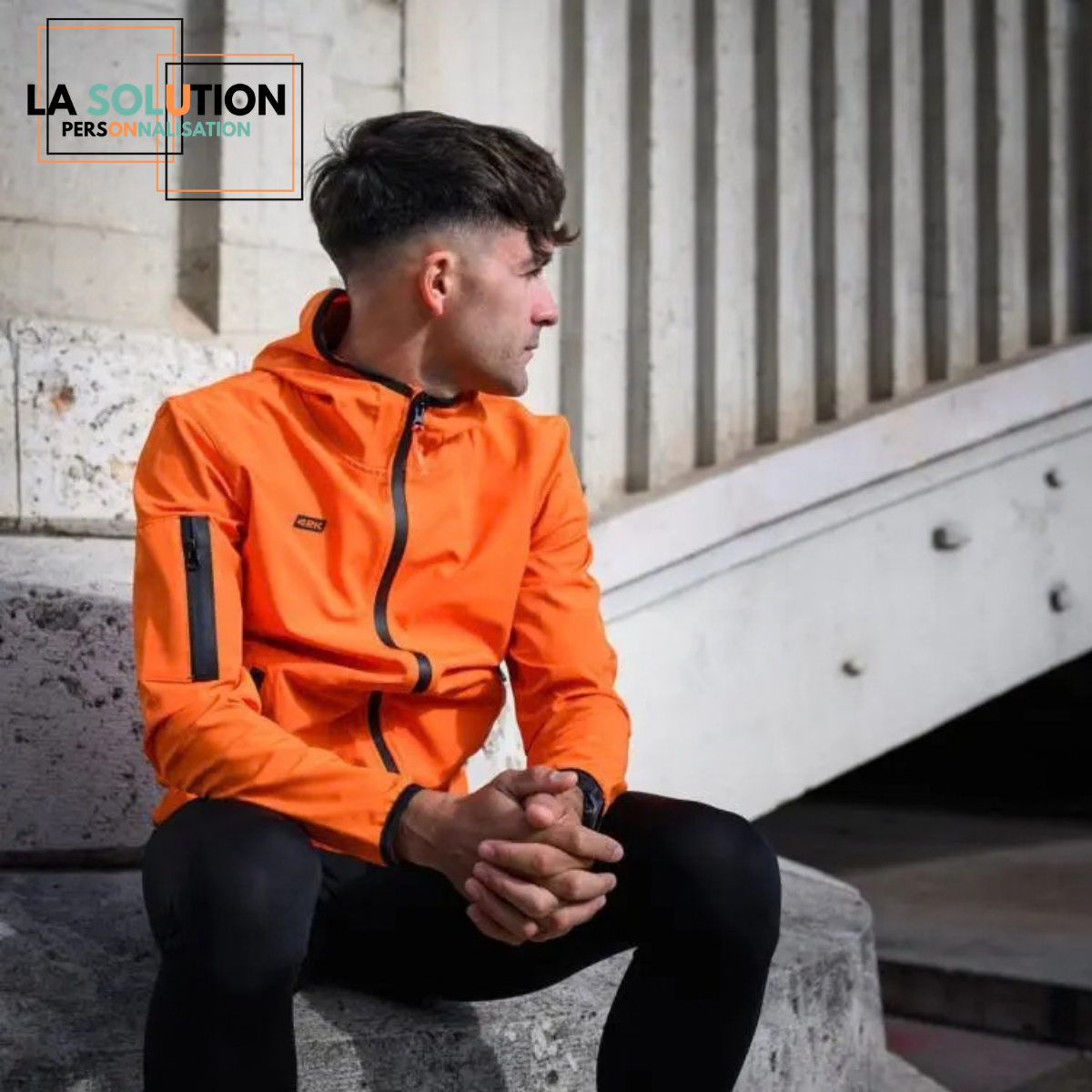 SPR -Softshell Orange Mixte – Image 5
